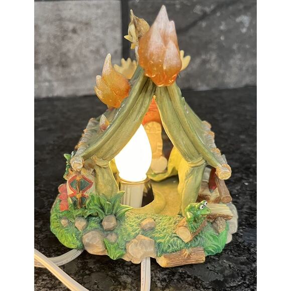 Enesco Moose Creek Crossing “Time to Vam-Moose” 1996 Nightlight #260746 - Picture 5 of 13